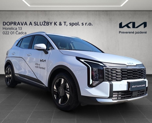 Nová Kia Sportage 1.6 T-GDi AWD 7DCT Silver+Silver Pack